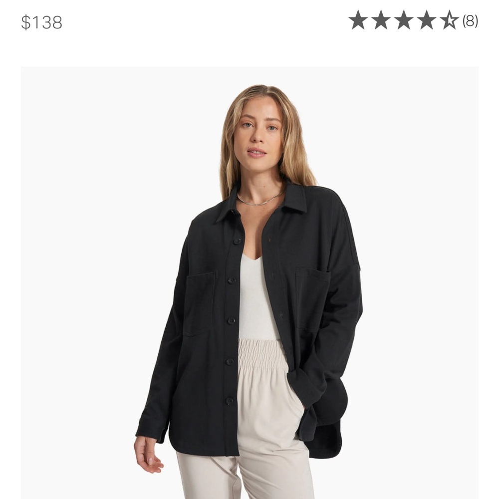 Mackenzie Shirt Jacket Vuori